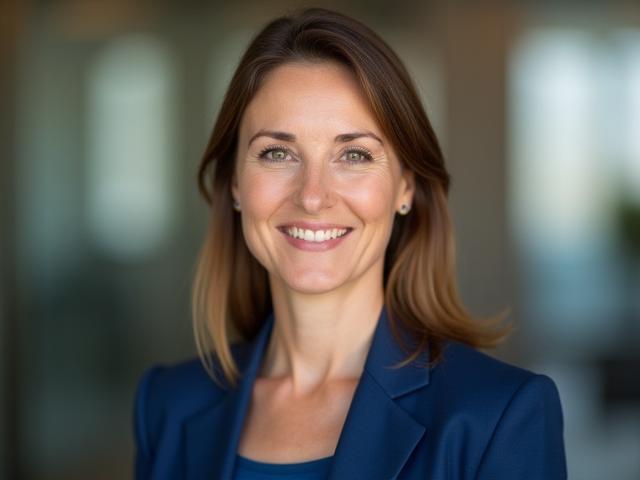 Portrait von Dr. Anna Leitner, CEO von Alpen Maut Solutions GmbH